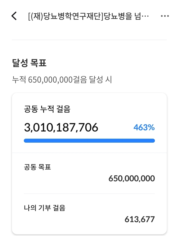 6.5km 걷기캠페인