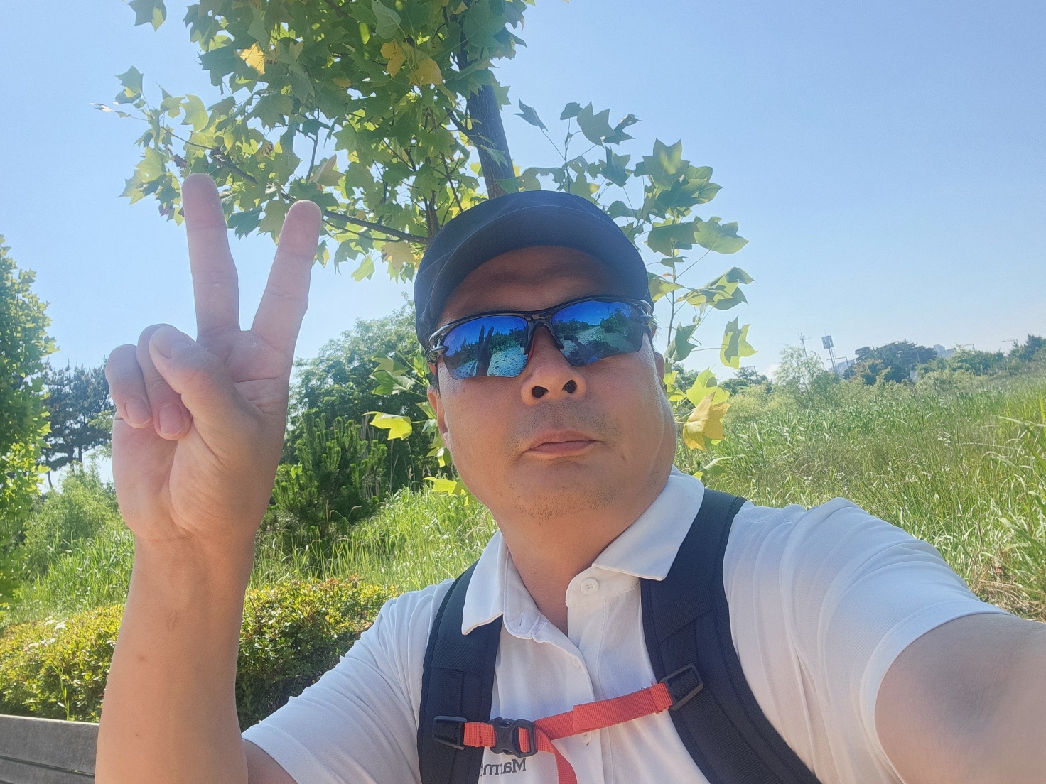 주말 런닝후 한컷